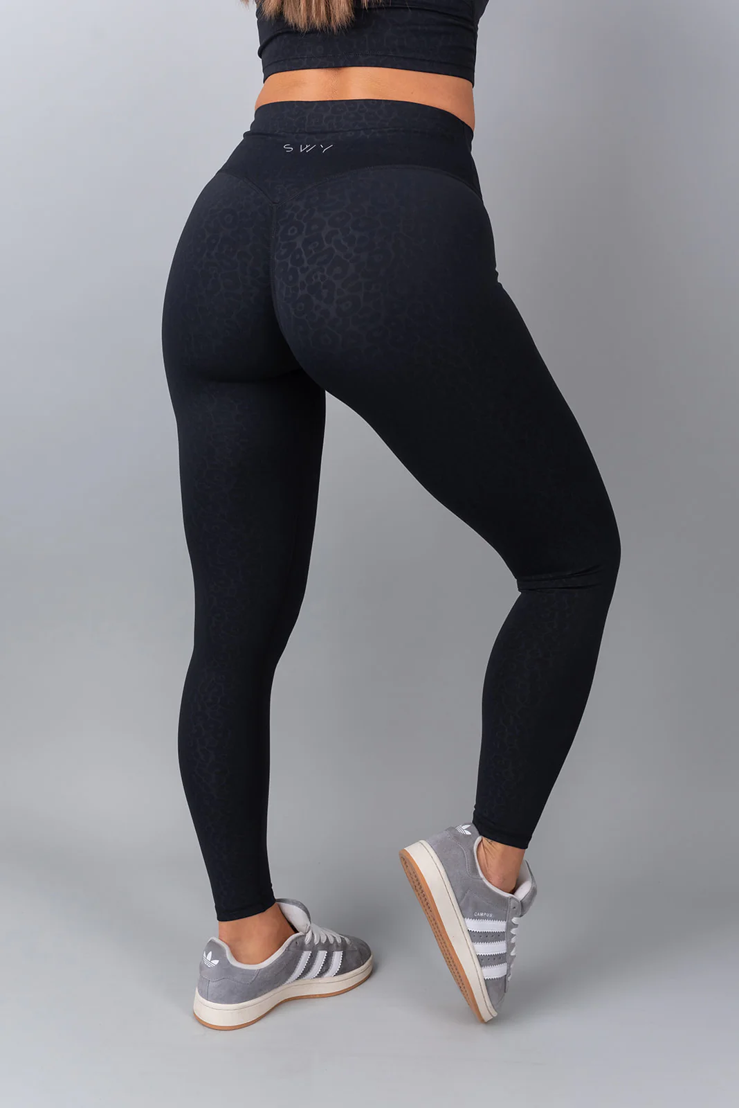 Leopard Hidden Scrunch Leggings - Image 4