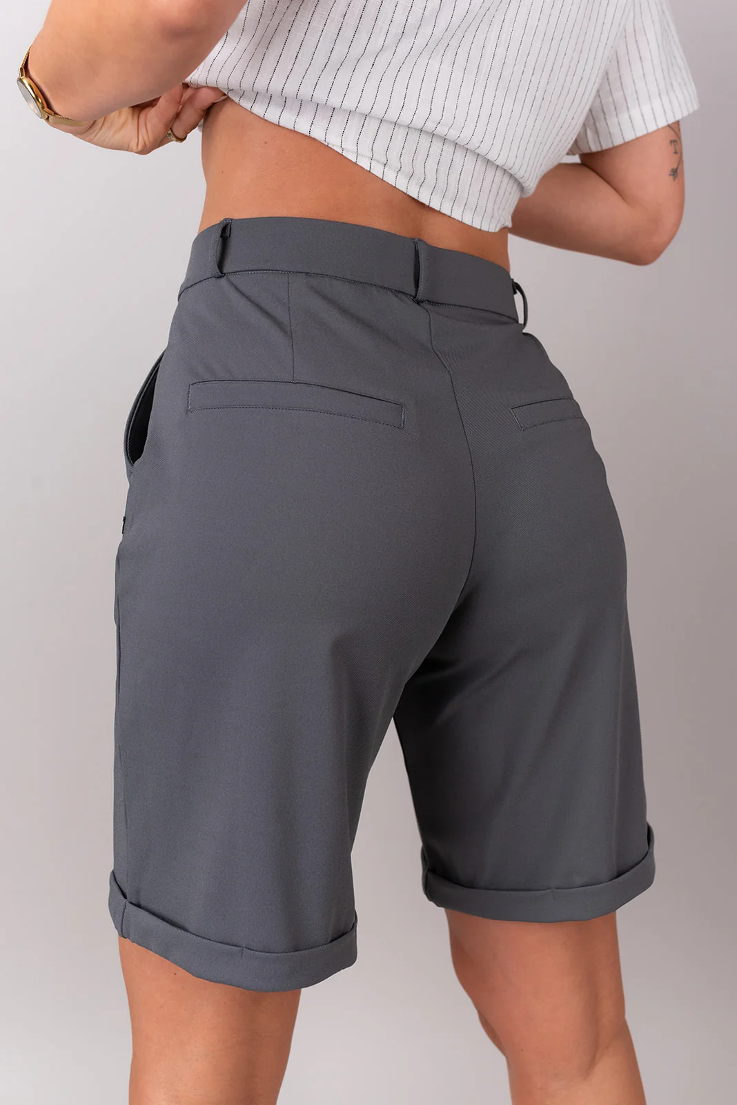 Office Bermuda Pants - Image 3