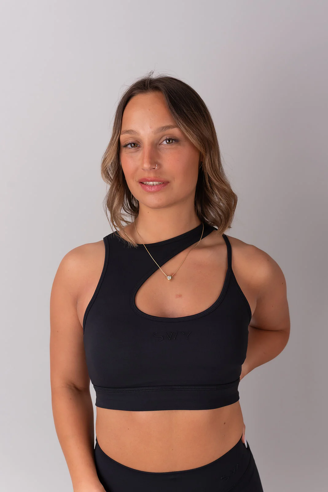 Sleek Cut-Out Bra