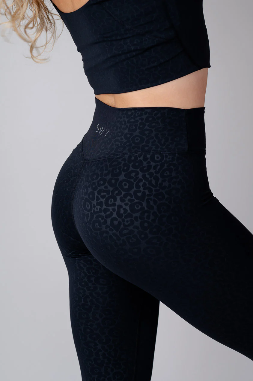 Leopard No Scrunch Leggings - Image 6